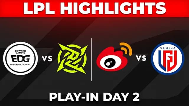 Play-in Spots on the Line at LPL Split 2 Playoffs Day 2