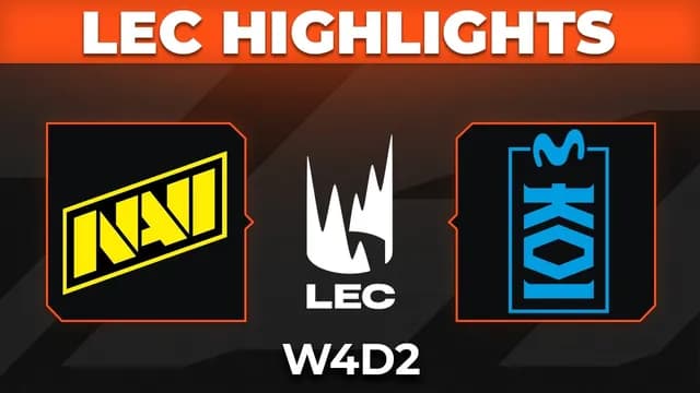 NAVI Dominates MKOI in Thrilling LEC Showdown