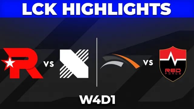 Playoff Picture on the Line as LCK Hits Week 4 Day 1