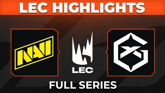NAVI and GX Clash in LEC 2026 Playoffs
