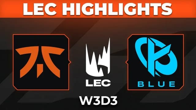 Can Fnatic Halt Karmine Corp Blue's Momentum in the LEC 2026 Showdown?
