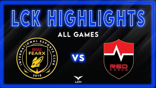 BNK FEARX Dominates NS RedForce in LCK Cup Clash