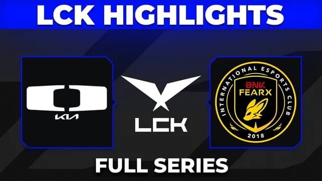 DK and BFX Clash in LCK Week 8 Day 4