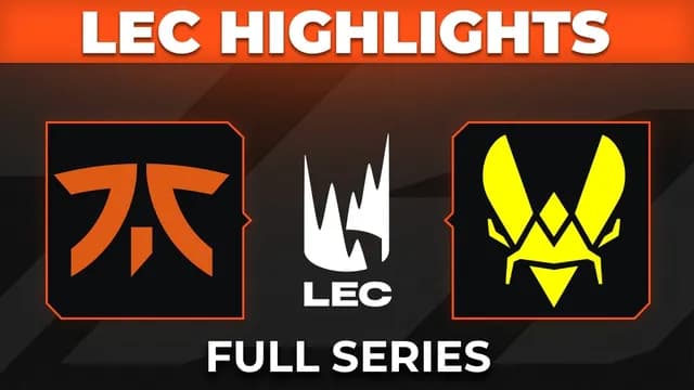 Fnatic and Team Vitality Meet in LEC Spring Showdown