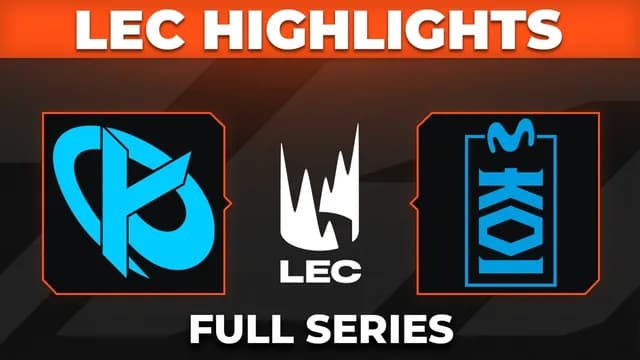 Karmine Corp and Movistar KOI Meet in LEC Versus Playoffs