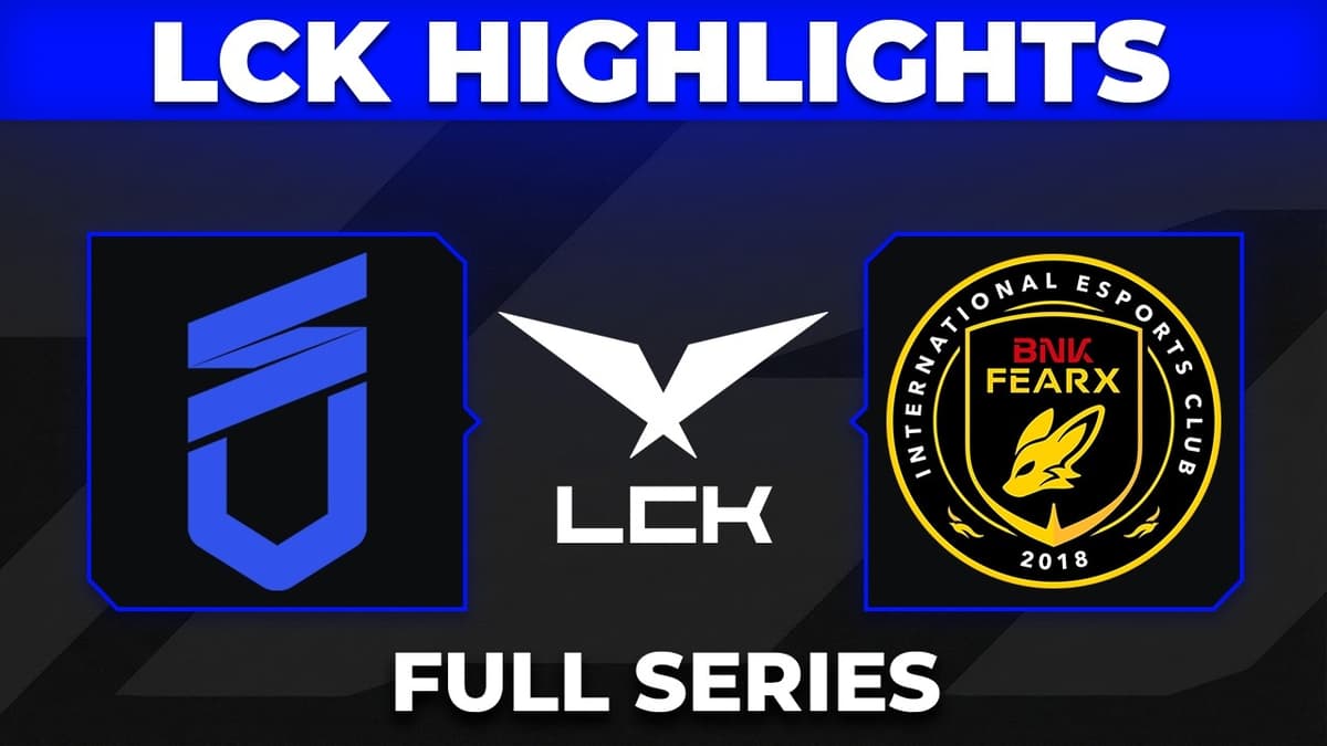 DNS and BFX, DN SOOPers and BNK FEARX Clash in LCK Highlights