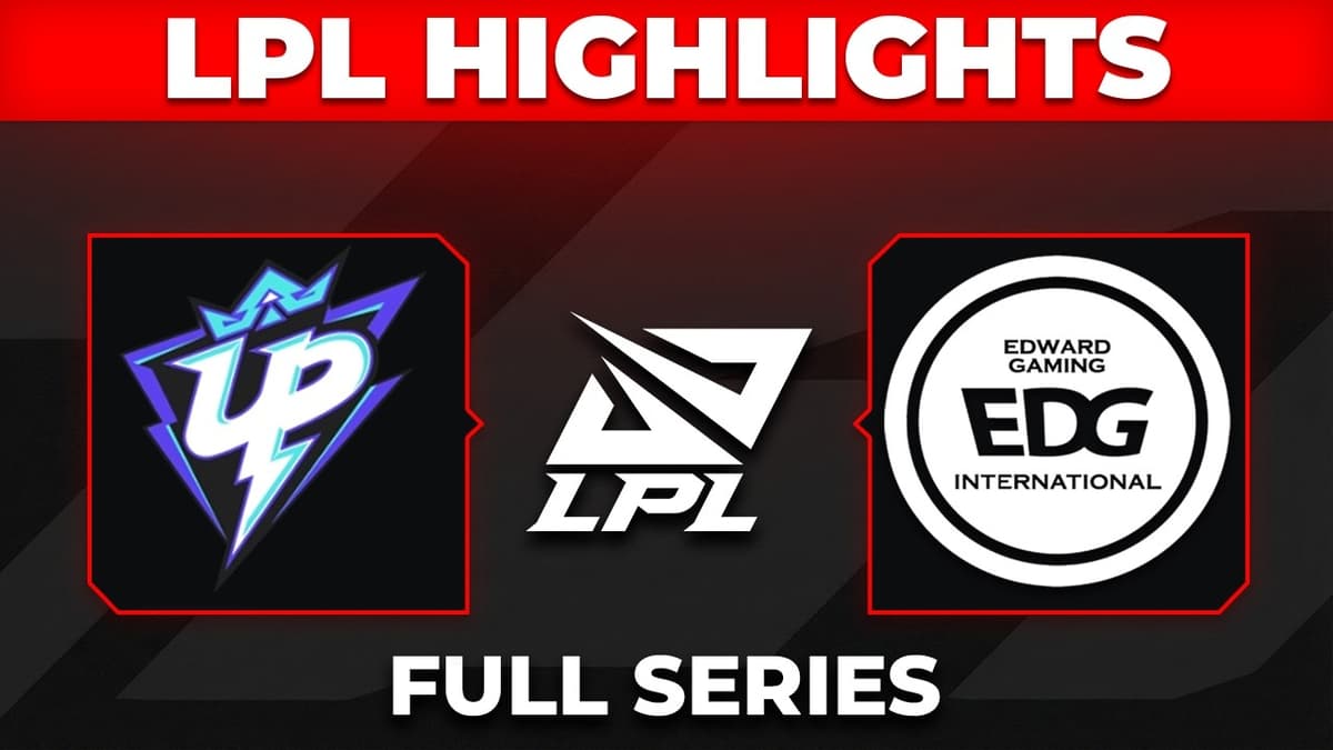 UP and EDG Clash in LPL Split 2 Highlights