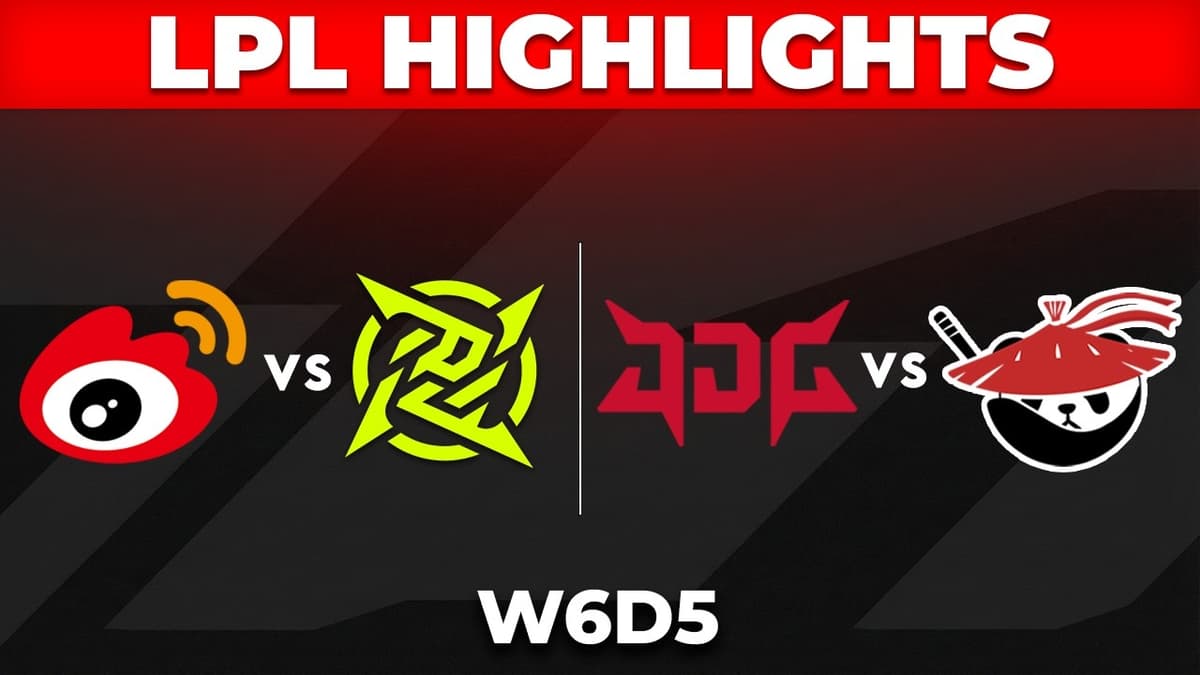 Playoff Picture on the Line After LPL Week 6 Day 5?