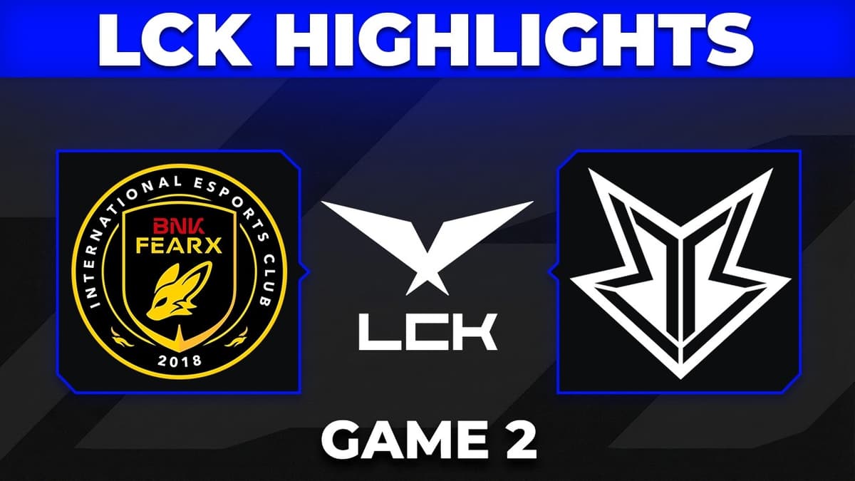 BFX and BRO Meet in LCK 2026 Highlights