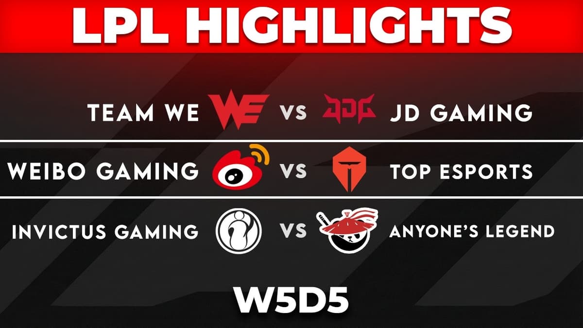 What Changed in LPL Week 5 Day 4?