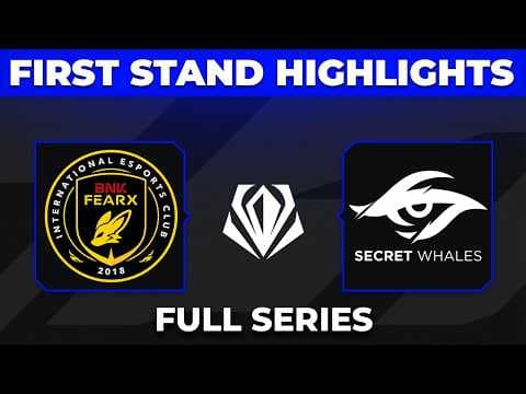 Group Stage Points on the Line as BFX Face TSW and BNK FEARX Meet Team Secret Whales
