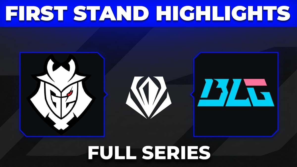 G2 and BLG Face Off at First Stand Groups Day 3