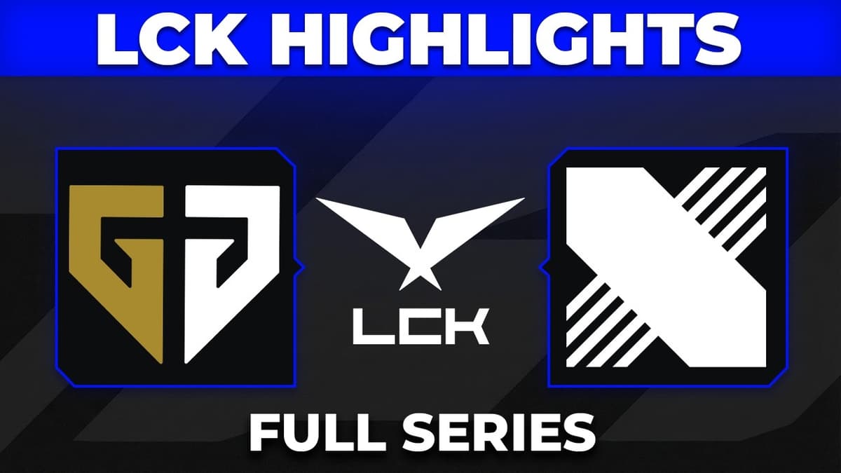 Gen.G and KRX Meet in LCK Week 6