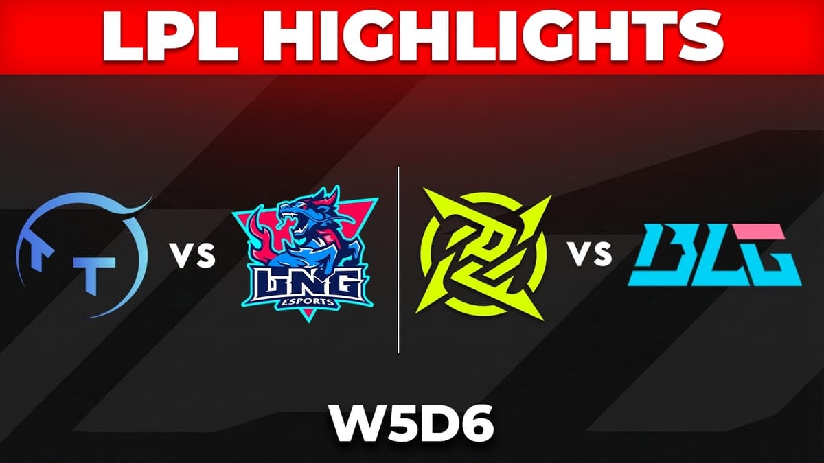 Playoff Picture on the Line During LPL Week 5 Day 5?