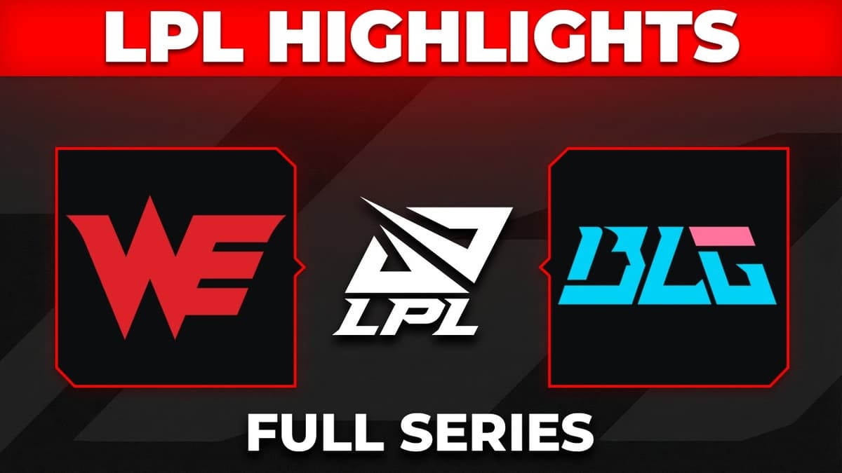 WE and BLG Meet in LPL 2026 Split 2