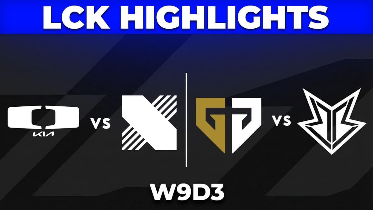 Playoff Picture Tightens as LCK Week 9 Day 3 Begins