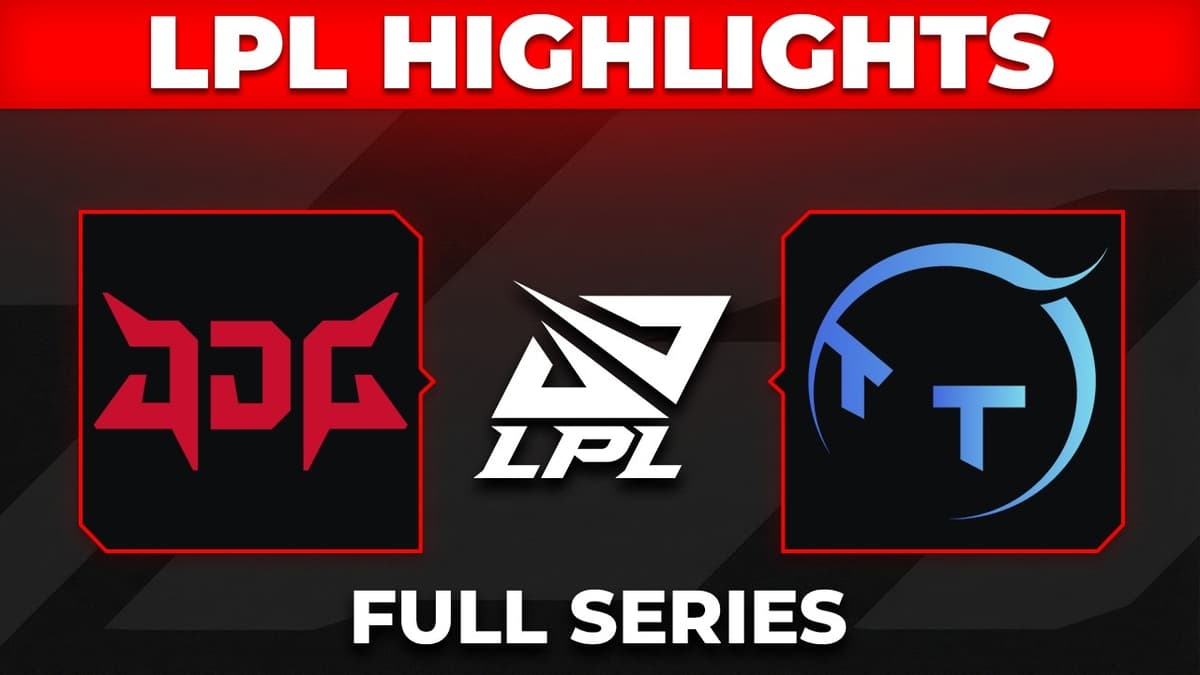 JDG and TT Clash in LPL Split 2 Playoffs
