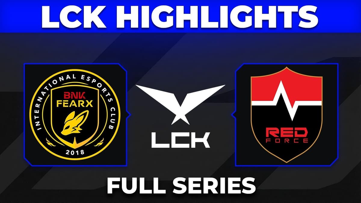 NS RedForce and BNK FEARX Clash in LCK Week 7