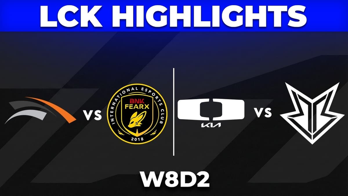 Can LCK Week 8 Day 2 Shift Playoff Momentum?