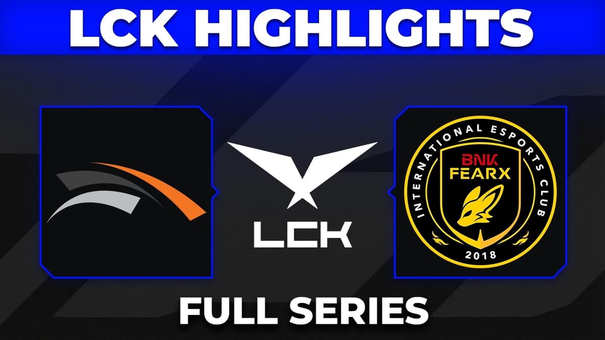 HLE and BFX Face Off in LCK Highlight Pack