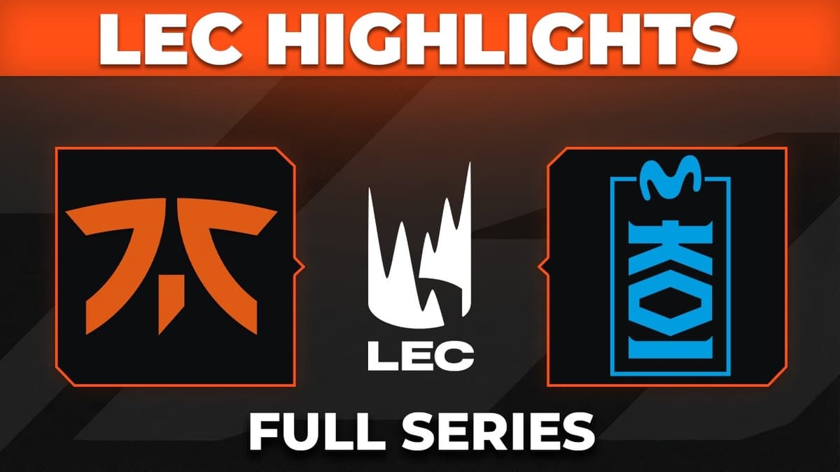 Fnatic and Movistar KOI Clash in LEC Spring Split Week 1 Day 2