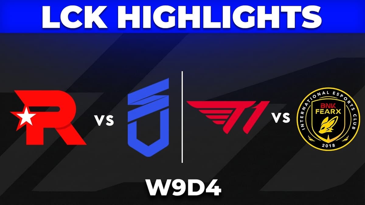 Playoff Picture on the Line During LCK Week 9 Day 4 Highlights