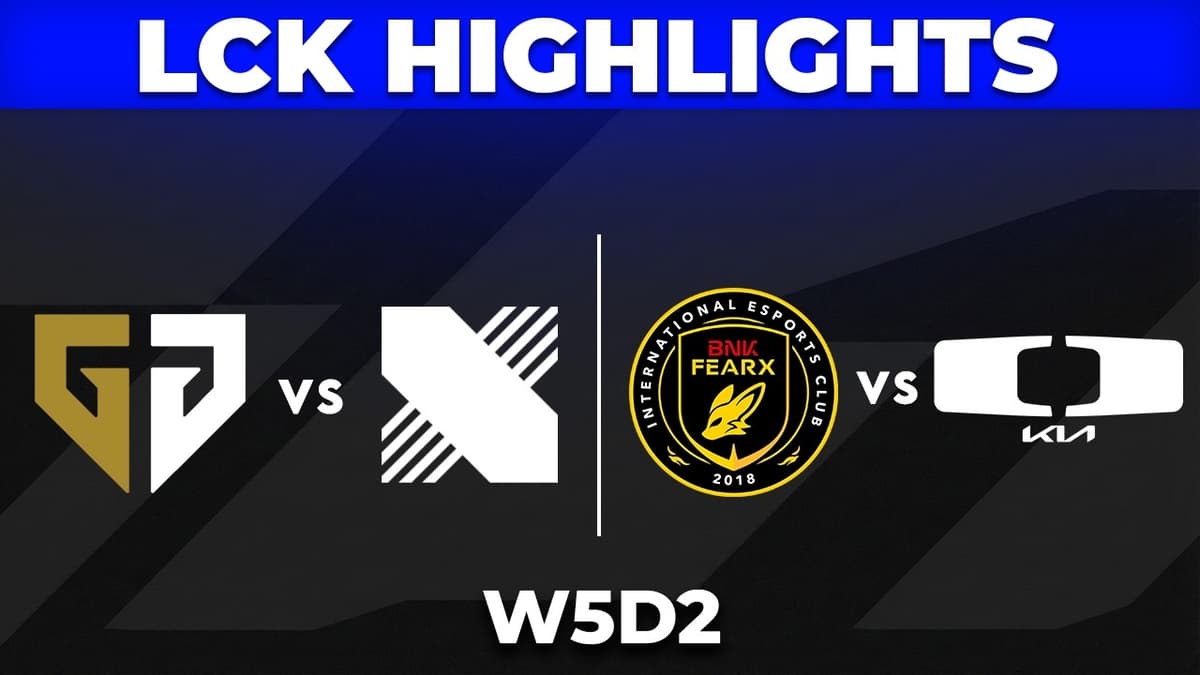 Playoff Picture Tightens as LCK Hits Week 5 Day 2