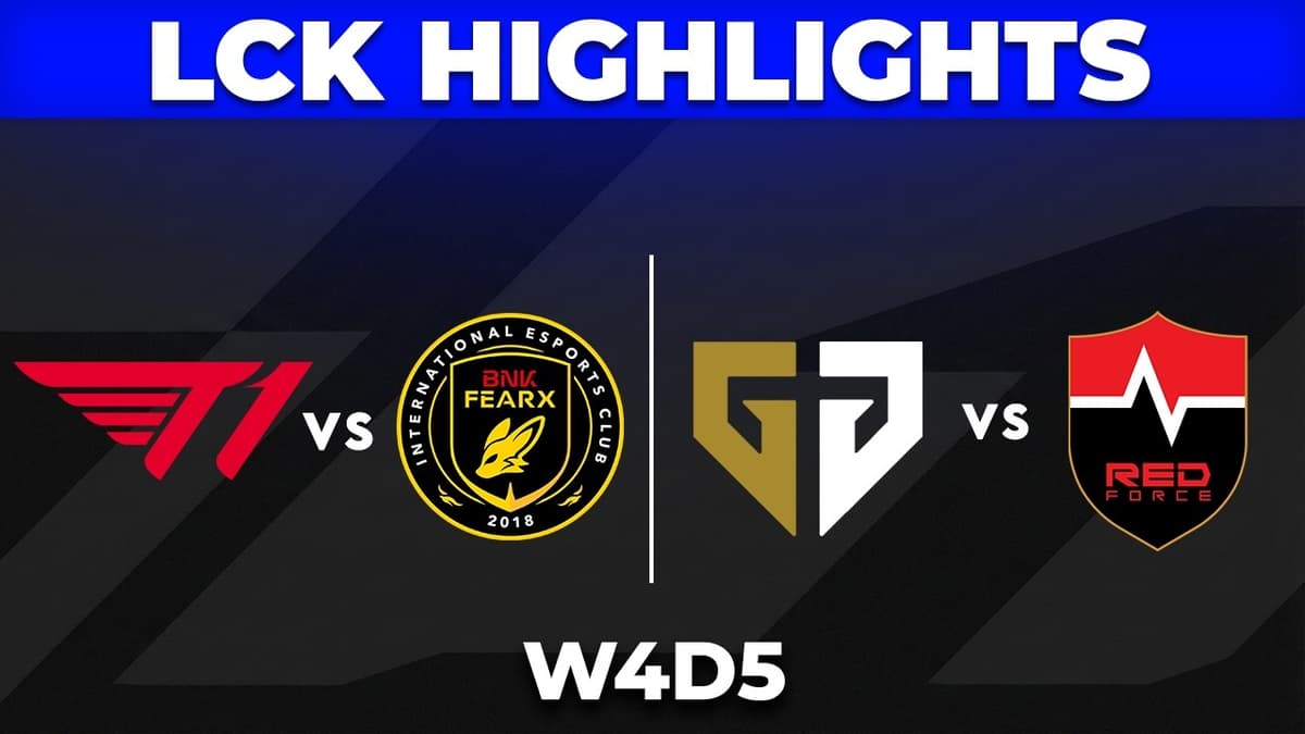 Who built momentum on LCK Week 4 Day 5, Rounds 1-2?