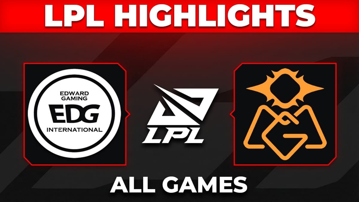 EDward Gaming and Oh My God Clash in High-Stakes LPL Playoffs Battle