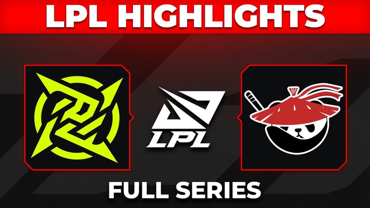 Ninjas in Pyjamas and Anyone's Legend Meet in LPL Split 2