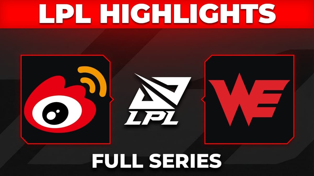 Weibo Gaming and Team WE Clash in LPL Split 2