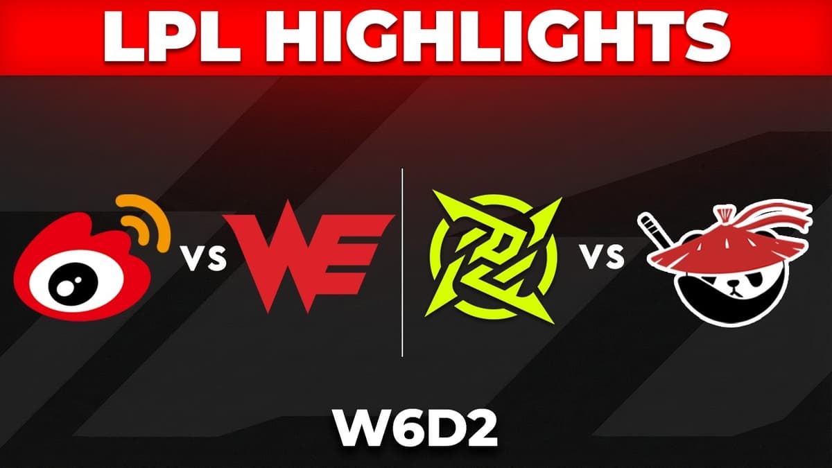 Playoff Picture Tightens as LPL Hits Week 6 Day 2