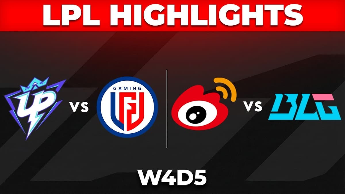 Playoff Pressure Builds as LPL Hits Week 4 Day 5