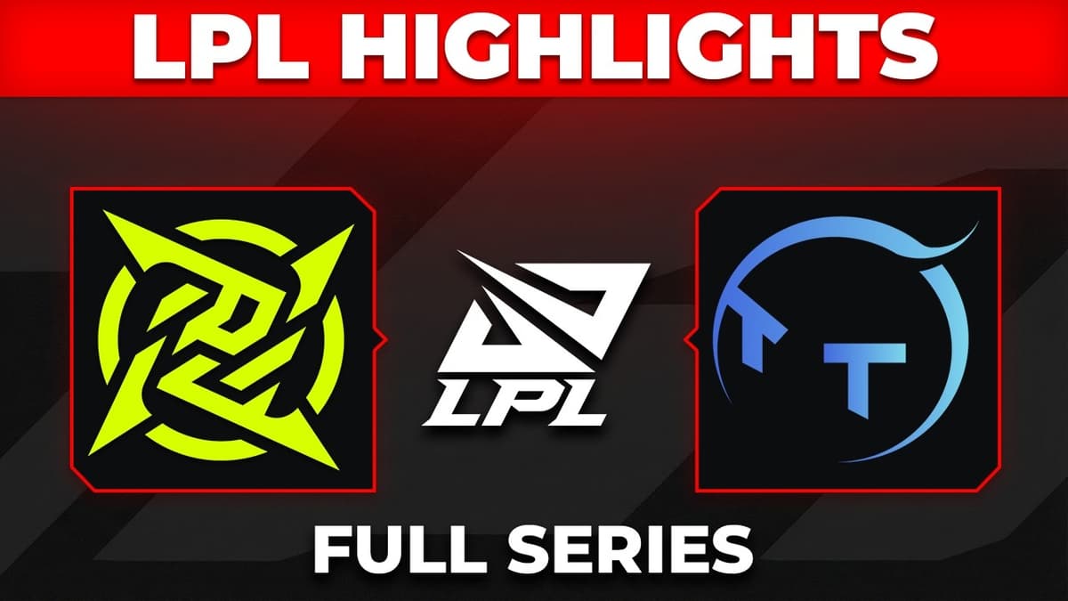 Ninjas in Pyjamas and TT Gaming Clash in LPL 2026 Split 1 Showdown
