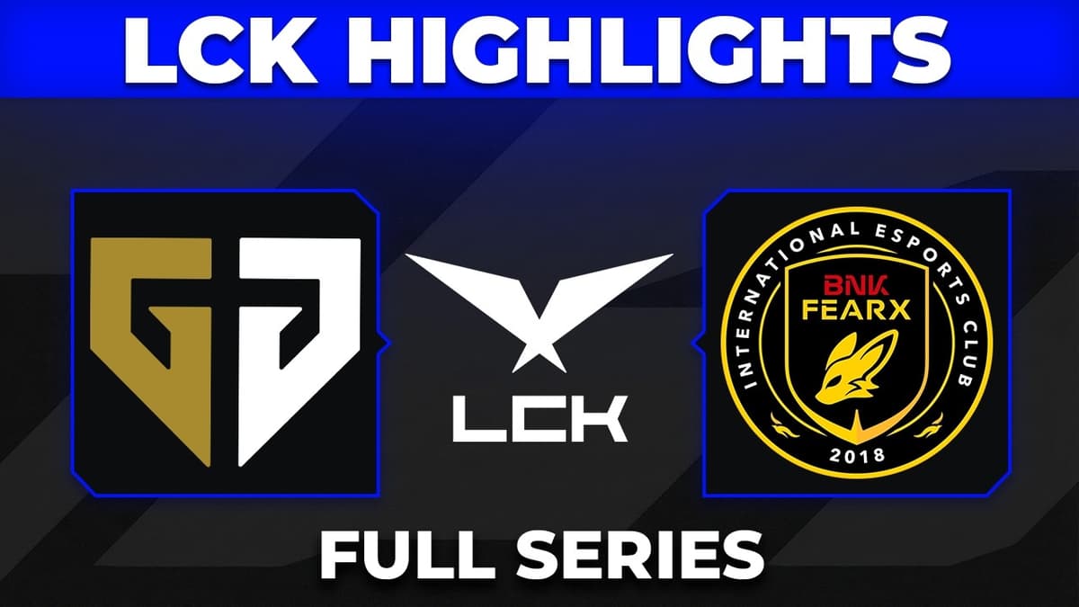 Gen.G and BNK FEARX Meet in LCK 2026 Highlights