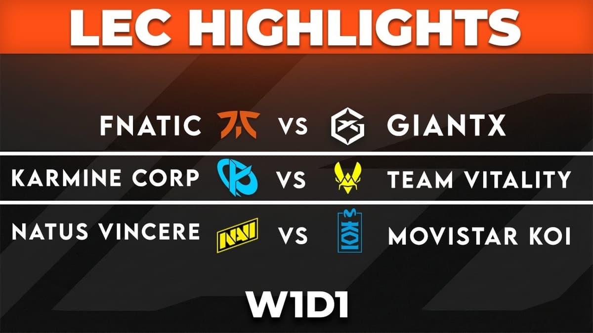 What to Watch in LEC Week 1 Day 1?
