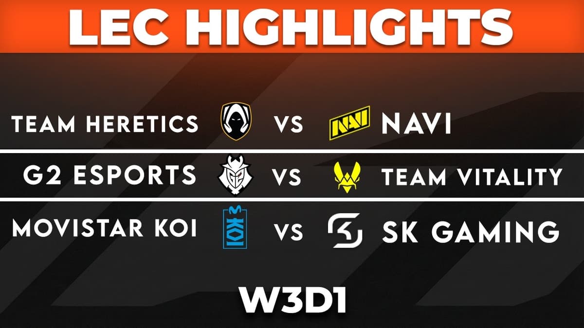 What to Watch From LEC Week 3 Day 1 Highlights