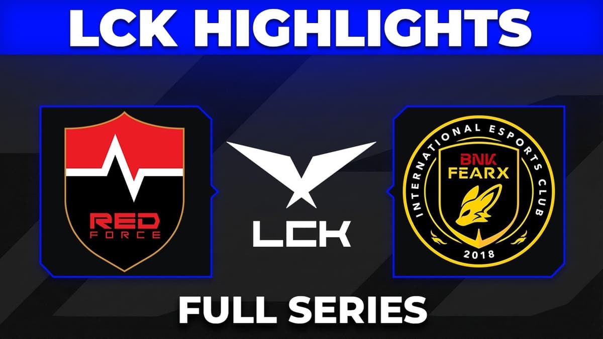 NS RedForce and BNK FEARX Clash in LCK Highlights