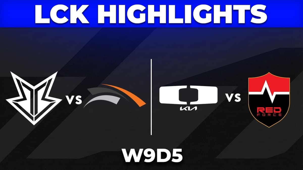 How Will LCK Week 9 Day 5 Shape the Playoff Race?