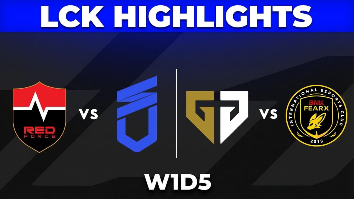 Early Split Positioning on the Line as LCK Week 1 Day 5 Rolls Out