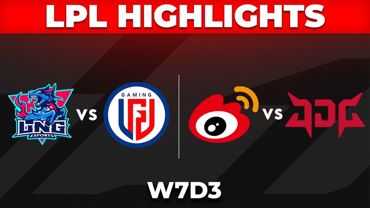 Playoff Picture Tightens as LPL Hits Week 7 Day 3